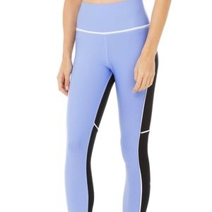 ALO Yoga Airlift Element Leggings Marina Black 7/8